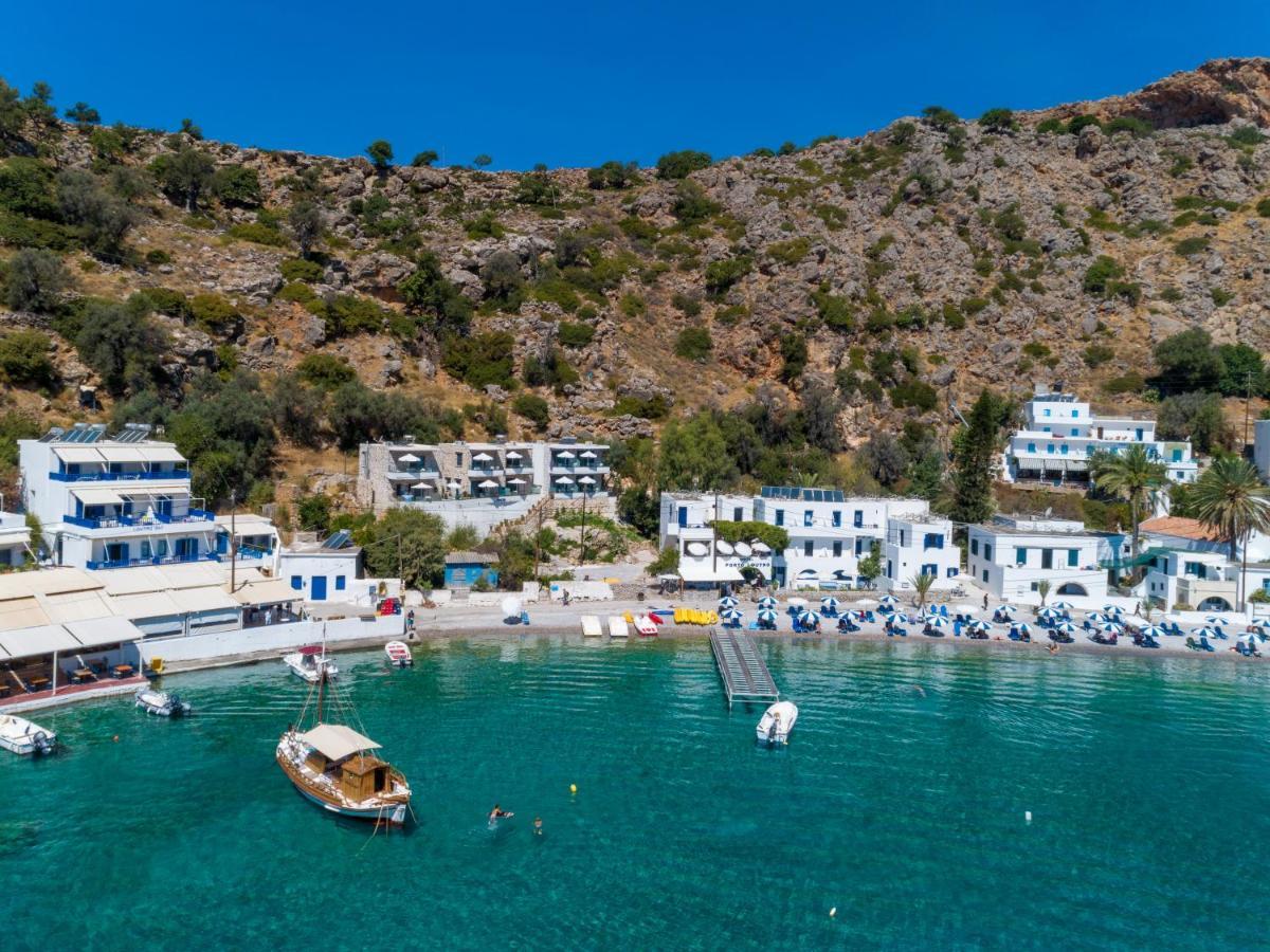 Molos Apartments Loutro Exterior foto