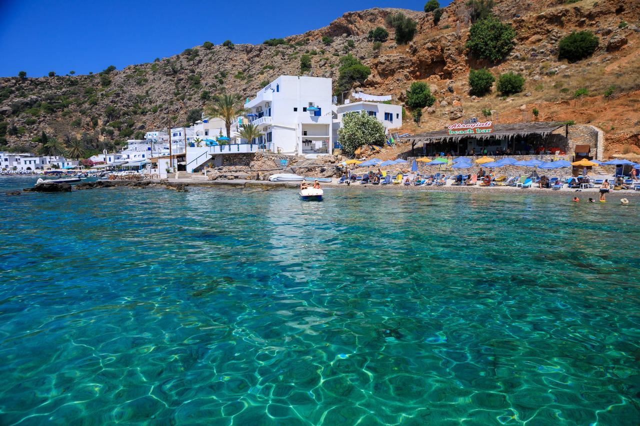 Molos Apartments Loutro Exterior foto